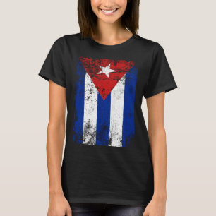 Cuban Flag Cuban Revolution Cuban Pride Vintage T-Shirt