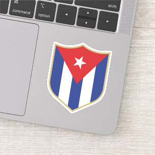 Cuban Flag Emblem Patriotic Travel