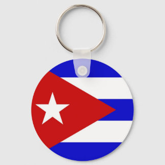 Cuban Flag Keychain
