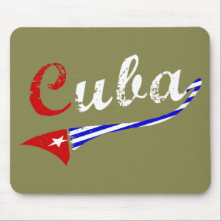 Cuban Flag Mouse Pad