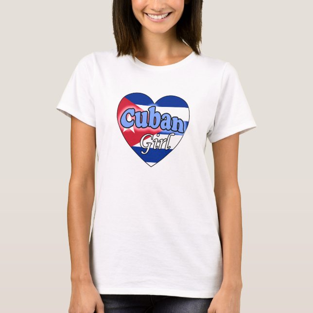 Cuban Girl T-Shirt (Front)