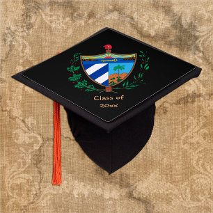Cuban Graduate & Cuba students / University Graduation Cap Topper
