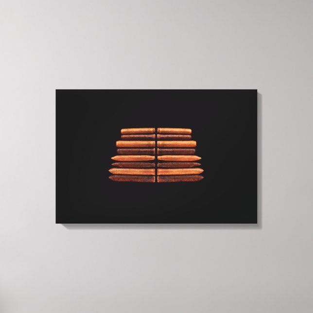 Cuban Habana Cigars Vip Canvas Print (Front)