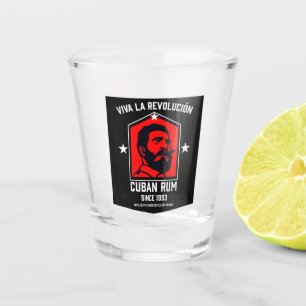Cuban Libre Rum Drinkers Revolution Shot Glass