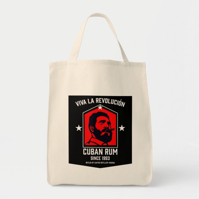 Cuban Libre Rum Drinkers Revolution  Tote Bag (Front)