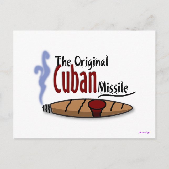Cuban Missile Postcard (Front)