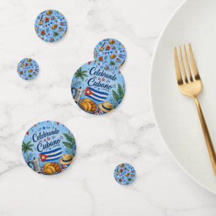 Cuban Party Pattern Confetti