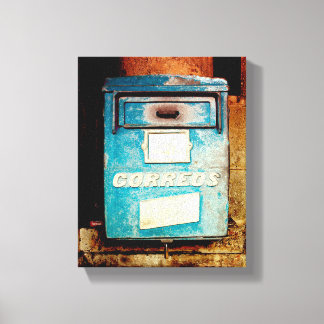 Cuban Photo of Old Havana | Mailbox |  Canvas Print