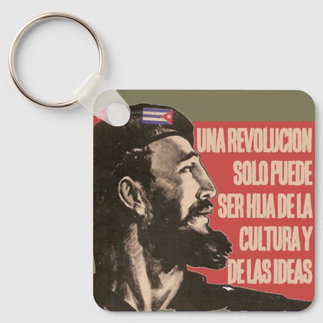 CUBAN REVOLUTION KEYCHAIN (Front)