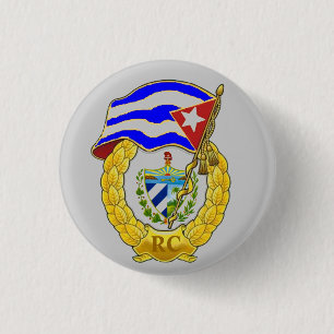 Cuban Revolutionary Armed Forces 1 Inch Round Button