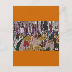 CUBAN RUMBA POSTCARD