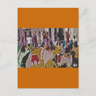 CUBAN RUMBA POSTCARD