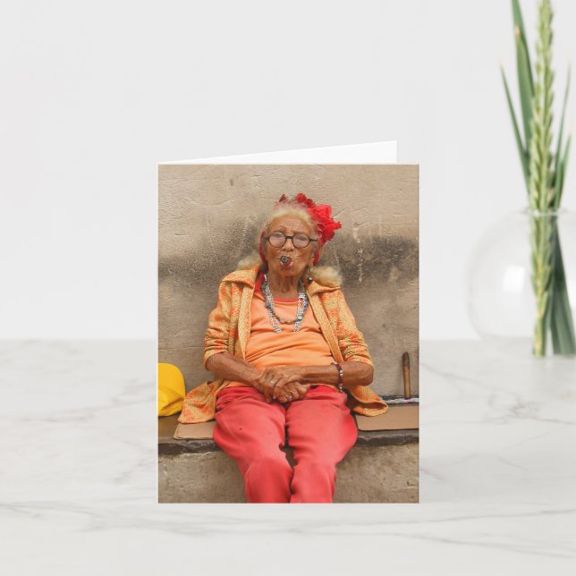 Cuban Senior Ladies Card (Front)