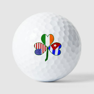 Cuban Shamrock Golf Balls