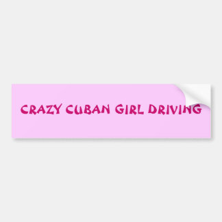 CUBAN VIBES BUMPER STICKER