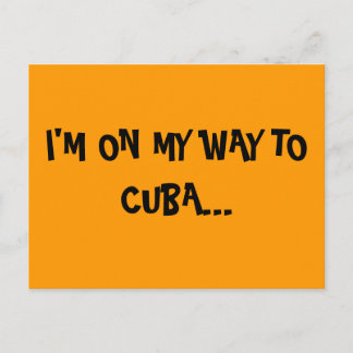 CUBAN VIBES POSTCARD