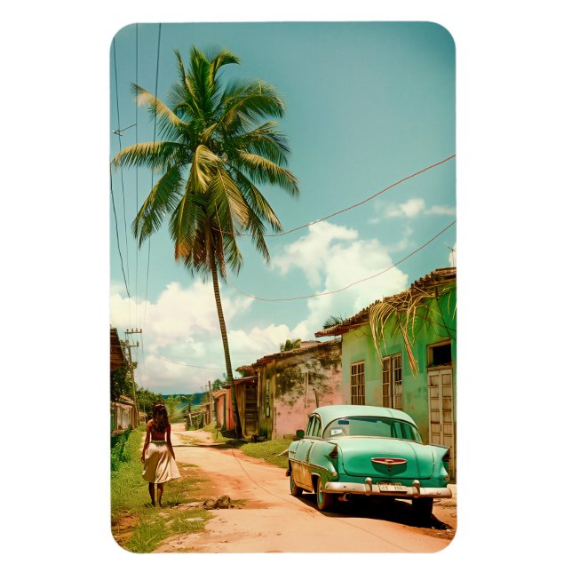 Cubana Del Campo Magnet (Vertical)