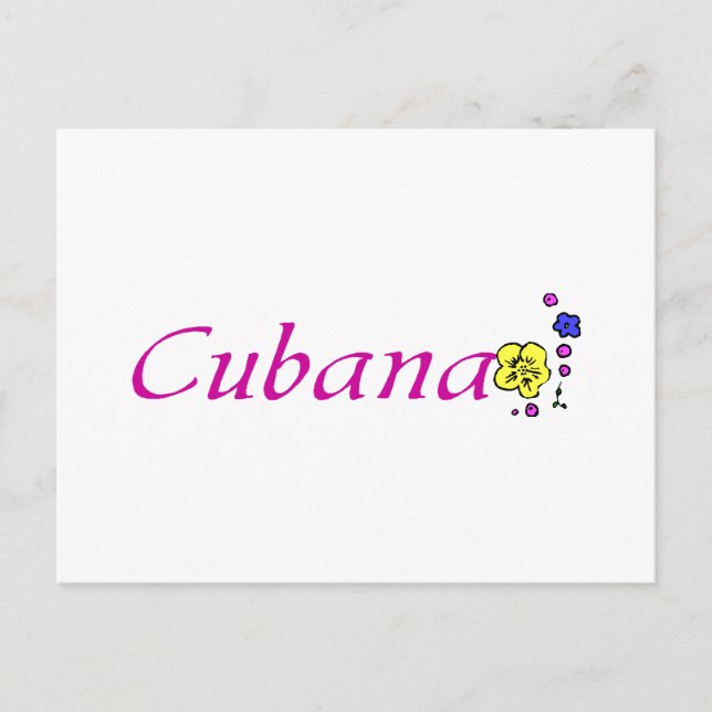 Cubana Postcard (Front)