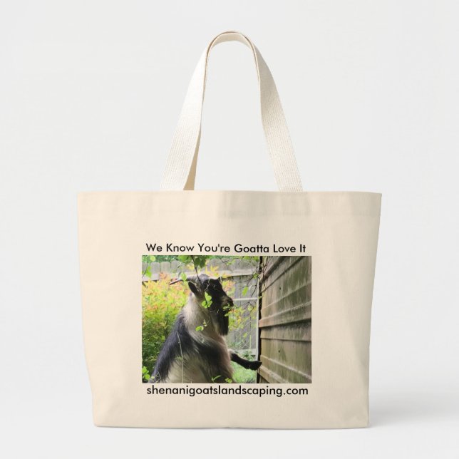 Cubbs on a Wall Large Tote Bag (Front)