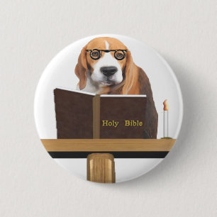 Cubby The Preacher 2 Inch Round Button