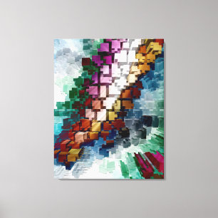 Cube Centric Canvas Print