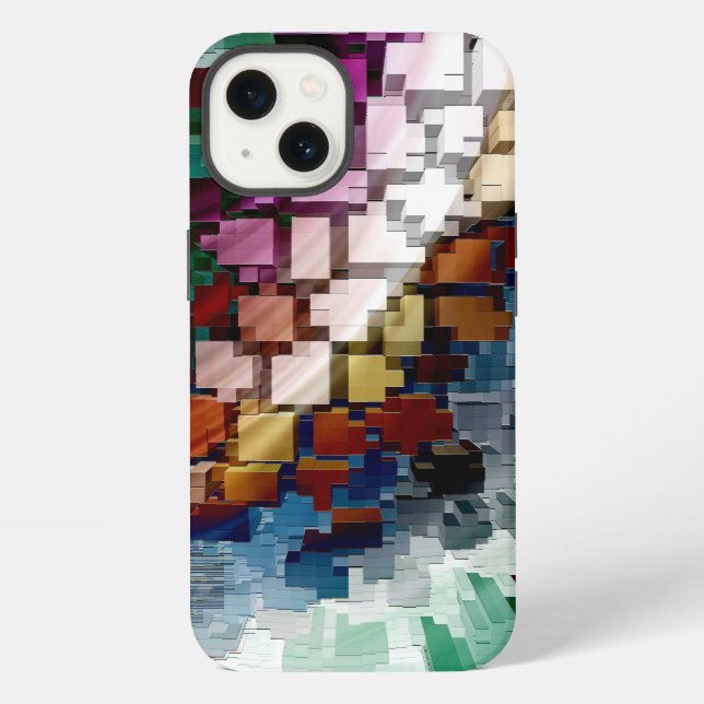 Cube Centric iPhone Case (Back)