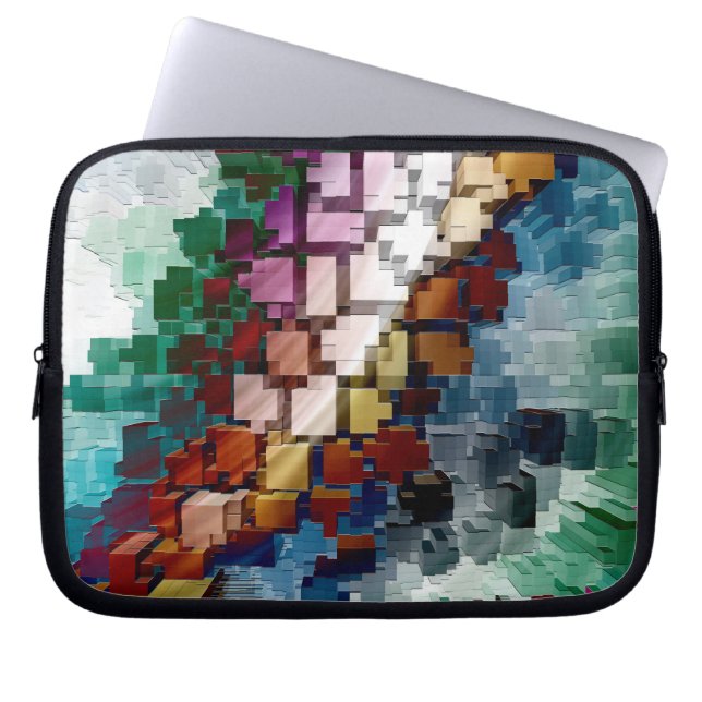 Cube Centric Laptop Sleeve (Front)