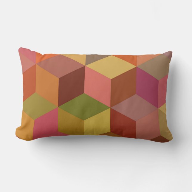 Cube II Lumbar Pillow (Front)