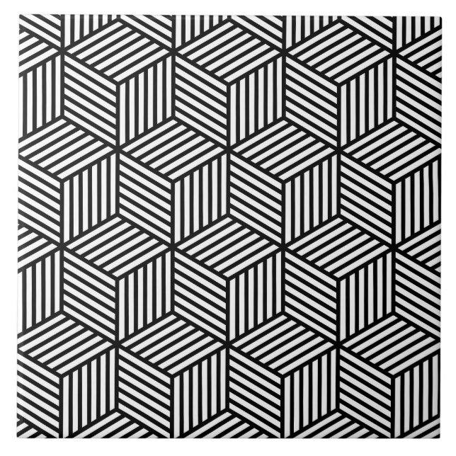 Cube Lines Tile (Front)