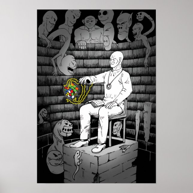 Cube Magic with Monsters Poster (Front)
