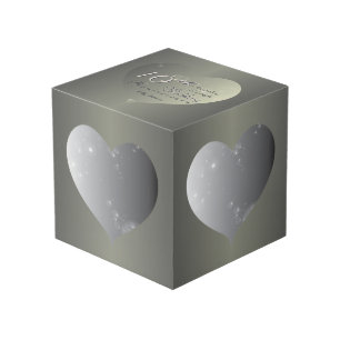 Cube Photo 10e anniversaire de Mariage Tin Couleur Cadres de 