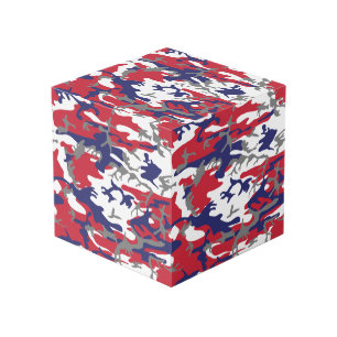 Cube Photo 4 juillet, Jour de l'Indépendance, Gris Camouflage
