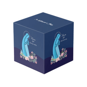 Cube Photo 70e anniversaire de la vie religieuse Nun Fleur ro