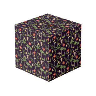 Cube Photo Animaux tropicaux singes motifs sans soudure & mac