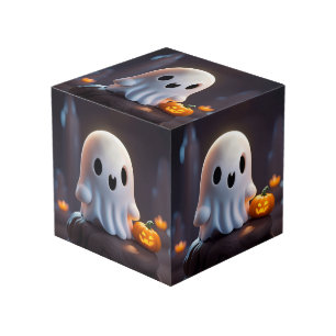 Cube Photo Baby Ghost Déplaisant mignon caractère Halloween