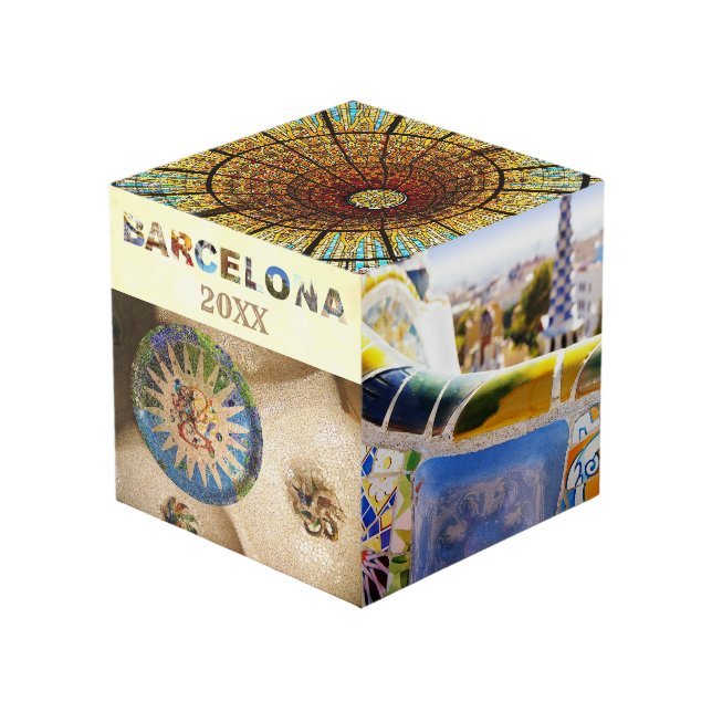 Cube Photo Barcelone Espagne Voyage Voyage Photos de Voyage (Angle devant)