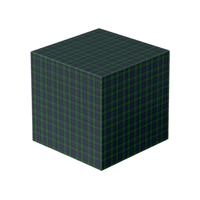 Cube Photo Blackwatch Tartan (Angle devant)