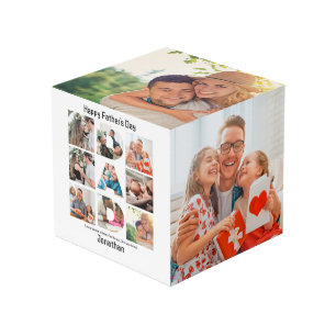 Cube Photo Cadeau personnalisé pour papa Fête des pères 13 Co