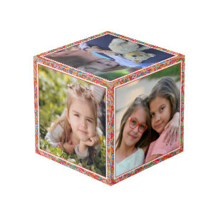 Cube photo - cadres couleur primaires - HAMbWG