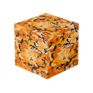 Cube Photo Camouflage orange, Militaire, Armée