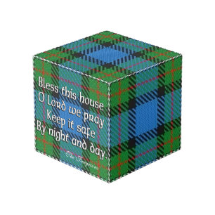 Cube Photo Clan Fergusson Ferguson Tartan House Bénédiction