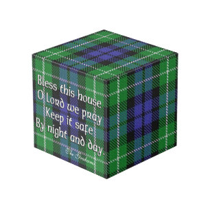 Cube Photo Clan Graham Tartan House Bénédiction