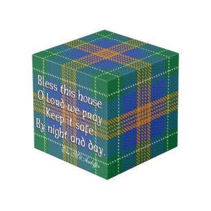 Cube Photo Clan MacAuliffe McAuliffe Tartan House Bénédicti