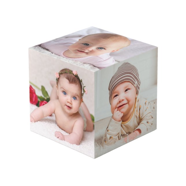 Cube Photo Créez votre propre cuvette photo 5 faces en ligne (Angle devant)
