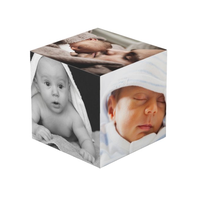Cube Photo Créez votre propre personnalisation (Angle devant)