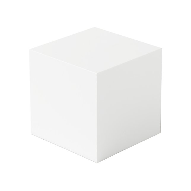Cube Photo Créez votre  raquette de Pickleball blanche (Angle devant)