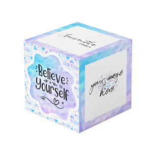 Cube Photo Crois en toi-même