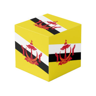 Cube Photo Drapeau de Brunei