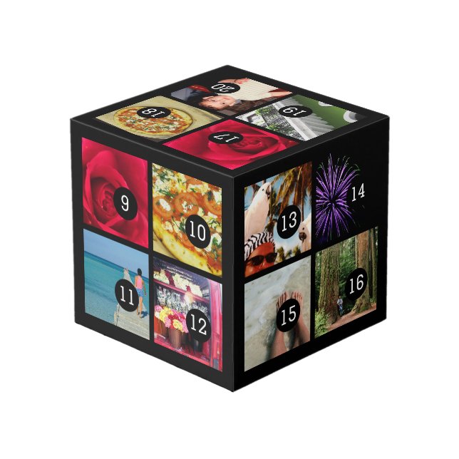 Cube Photo Faites facilement votre propre avec vingt de vos p (Angle arrière)