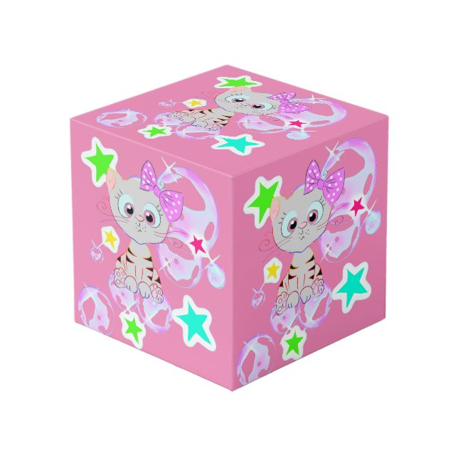 Cube Photo Fan Kitten (Angle devant)
